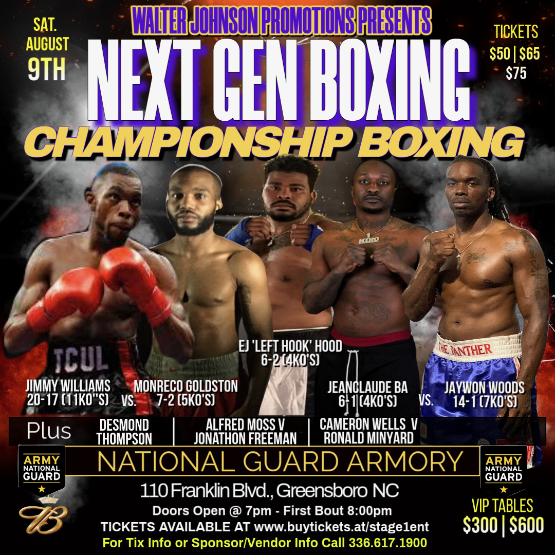 Next Gen Boxing Flyer
